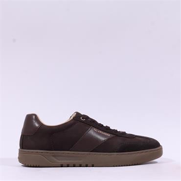 Salamander Arzberg T Toe Laced Trainer - Brown Nubuck